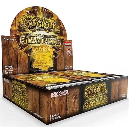 Quarter Century Stampede - Booster Box Display (24Booster Packs) - Yu-Gi-Oh kort